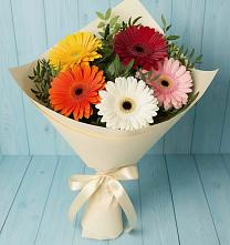 Букет цветов из:  Герберы в Мамадыш