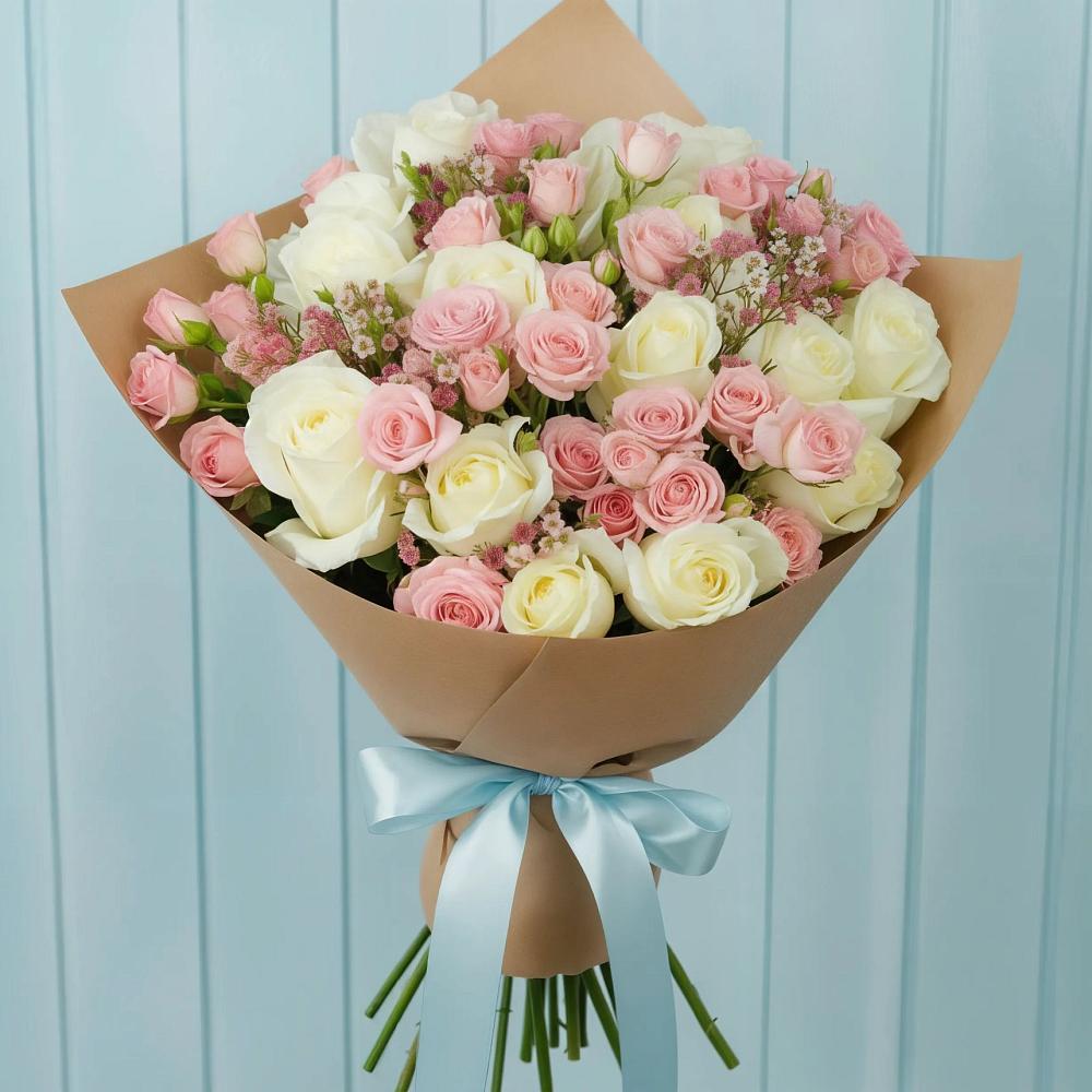 Букет цветов из: Розы в Мамадыш