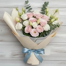 Букет цветов из:  Лизиантусы в Мамадыш
