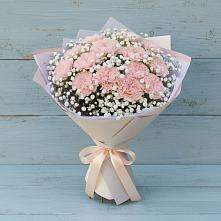 Букет цветов из:  Гвоздики #REPLACE_PRED# Мамадыш