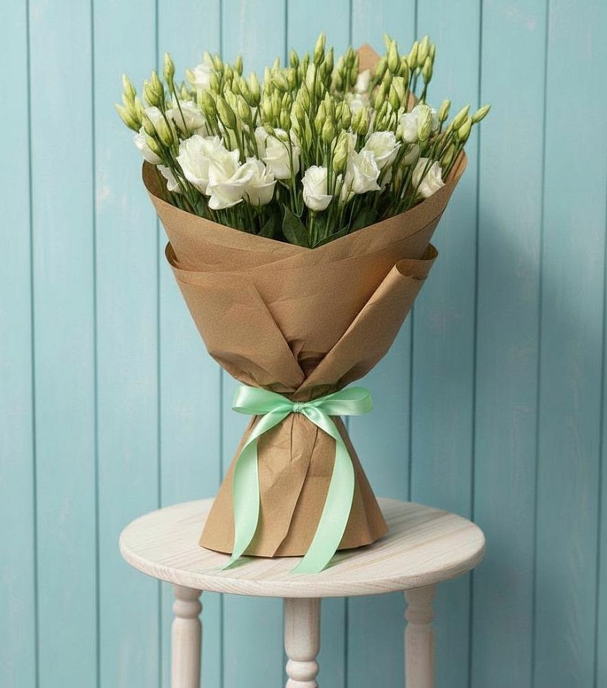 Букет цветов из: Лизиантусы в Мамадыш