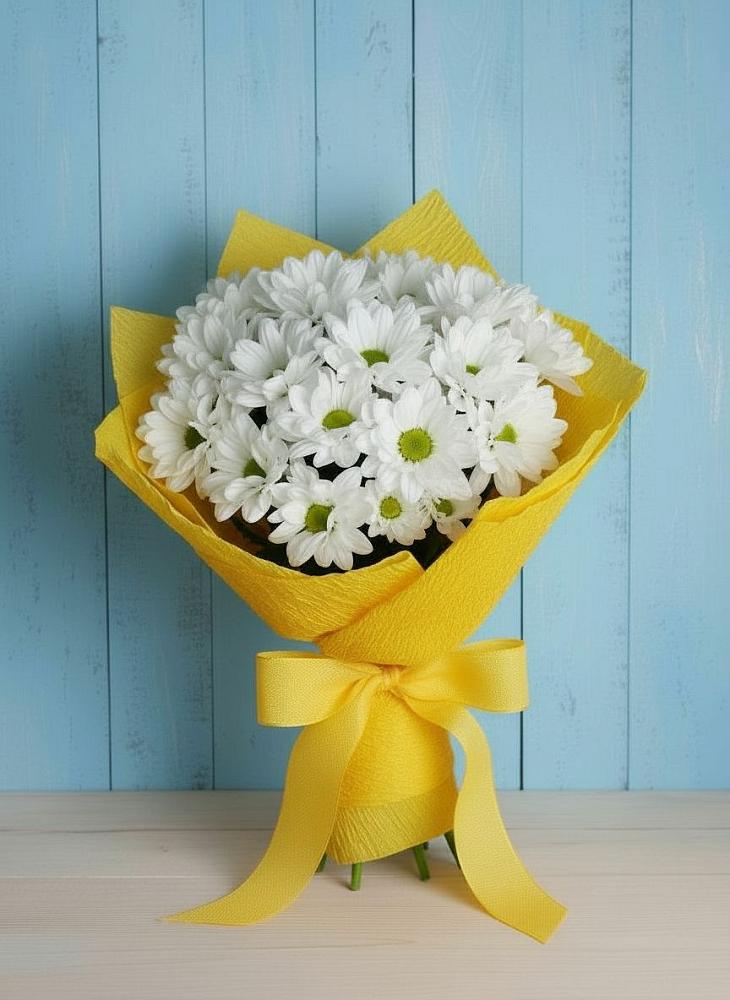 Букет цветов из: Хризантемы в Мамадыш