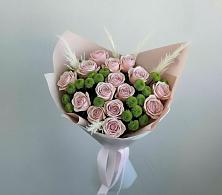Букет цветов из:  Розы и Хризантемы в Мамадыш