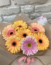 Букет цветов из:  Герберы #REPLACE_PRED# Мамадыш
