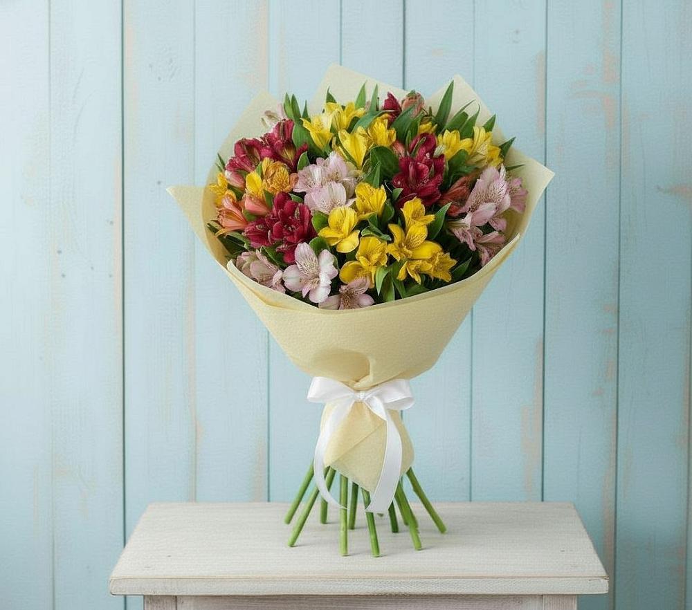 Букет цветов из: Альстромерии в Мамадыш