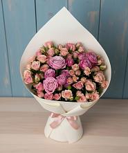 Букет цветов из:  Розы #REPLACE_PRED# Мамадыш
